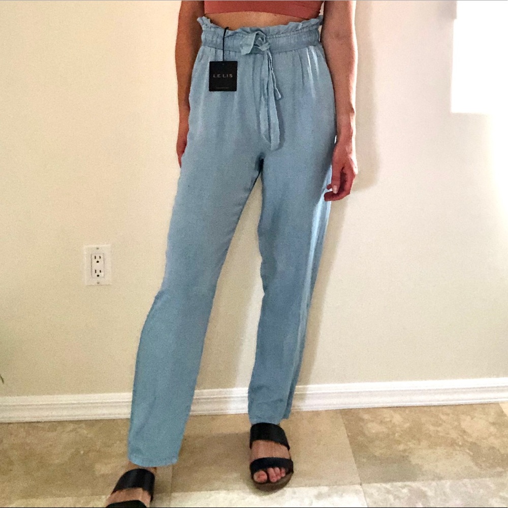 LE LIS Paper bag pants